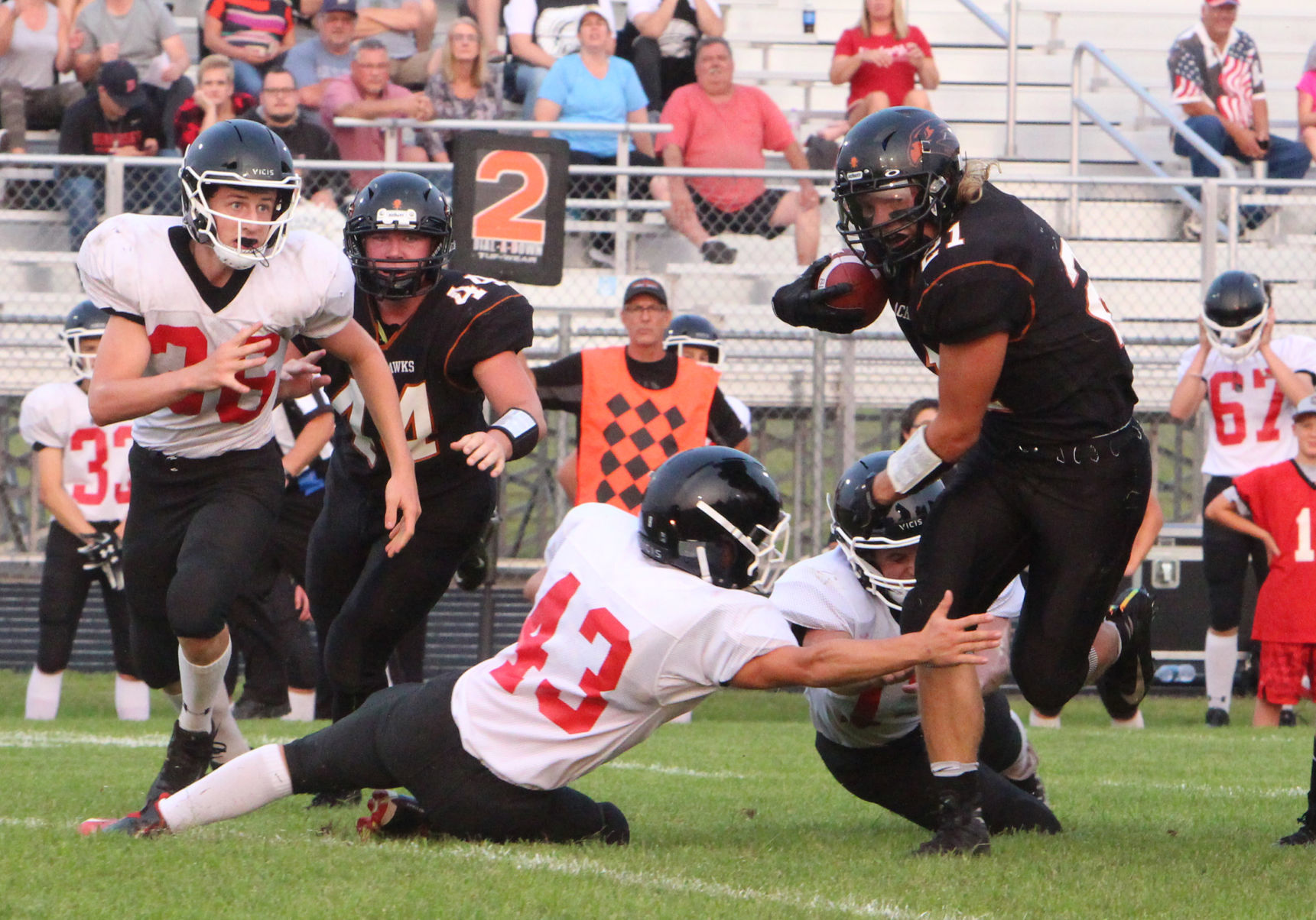 Somerset at Bloomer football 8-17-18